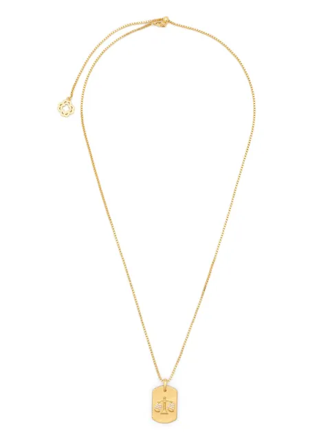 Maje libra-motif necklace