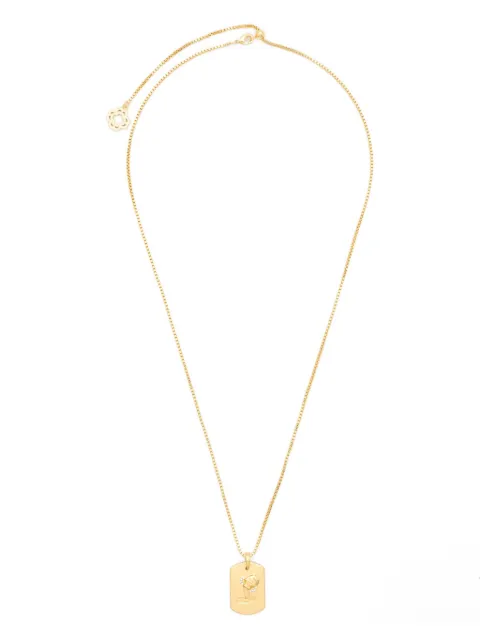 Maje aquarius zodiac-design necklace