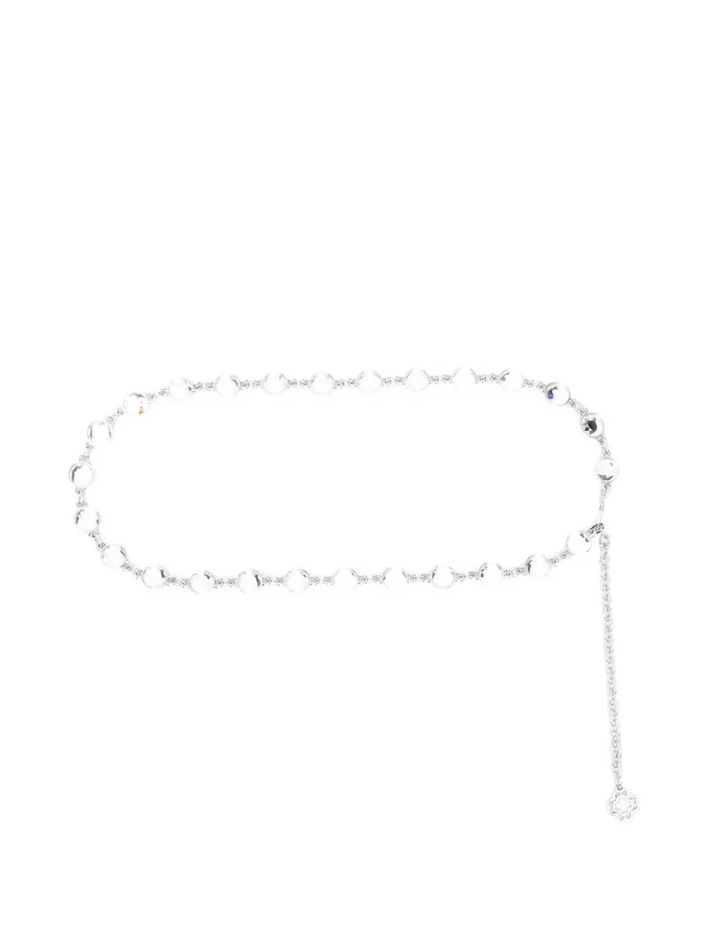 Maje crystal-embellished belt | Silver | Image 1