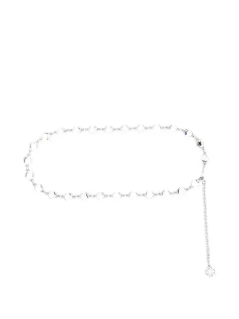 Maje crystal-embellished belt