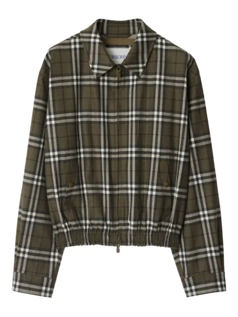 Burberry veste à carreaux