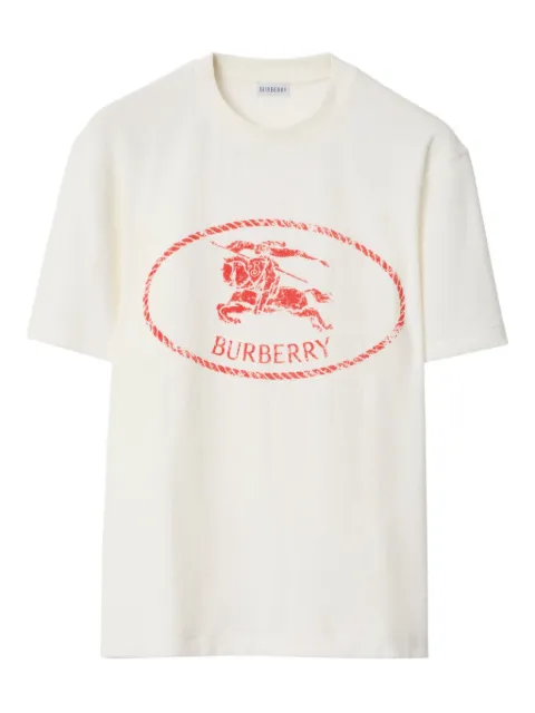 Burberry تيشيرت بطبعة شعار الماركة