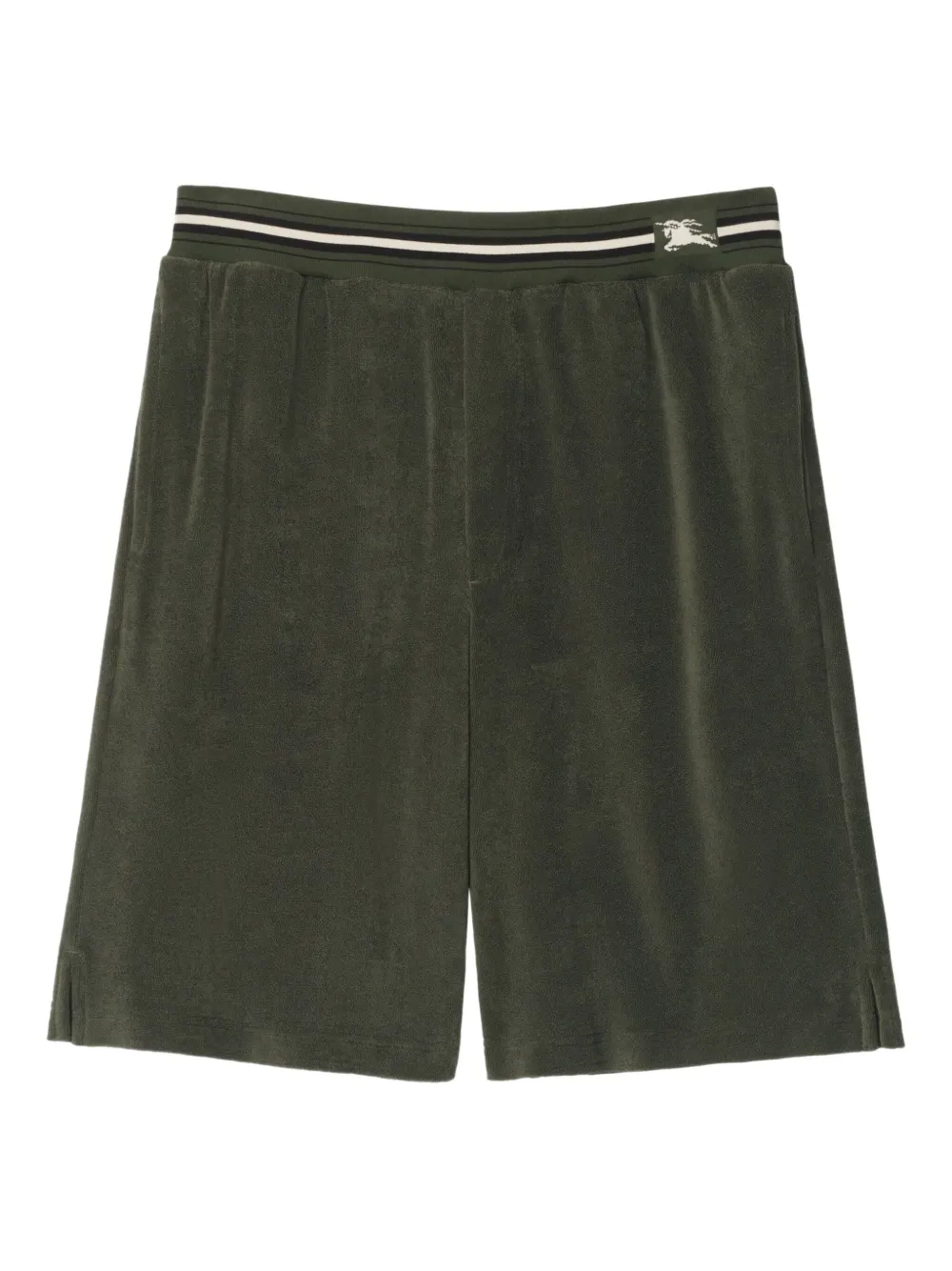 Burberry Shorts met elastische taille Groen