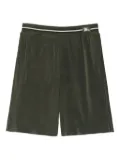 Burberry elasticated-waist shorts - Green