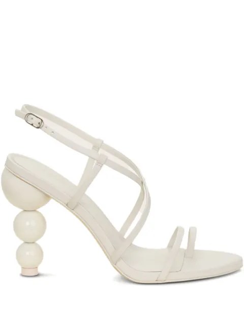 Cult Gaia 95mm Robyn sphere-heel crisscross heeled sandals
