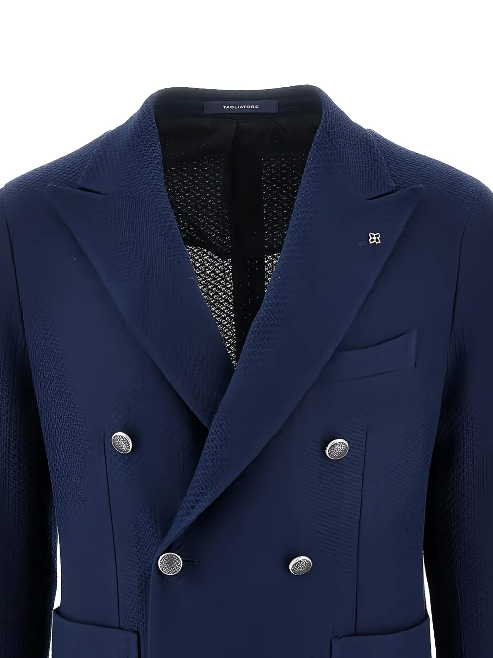 Tagliatore Katoenen blazer Blauw