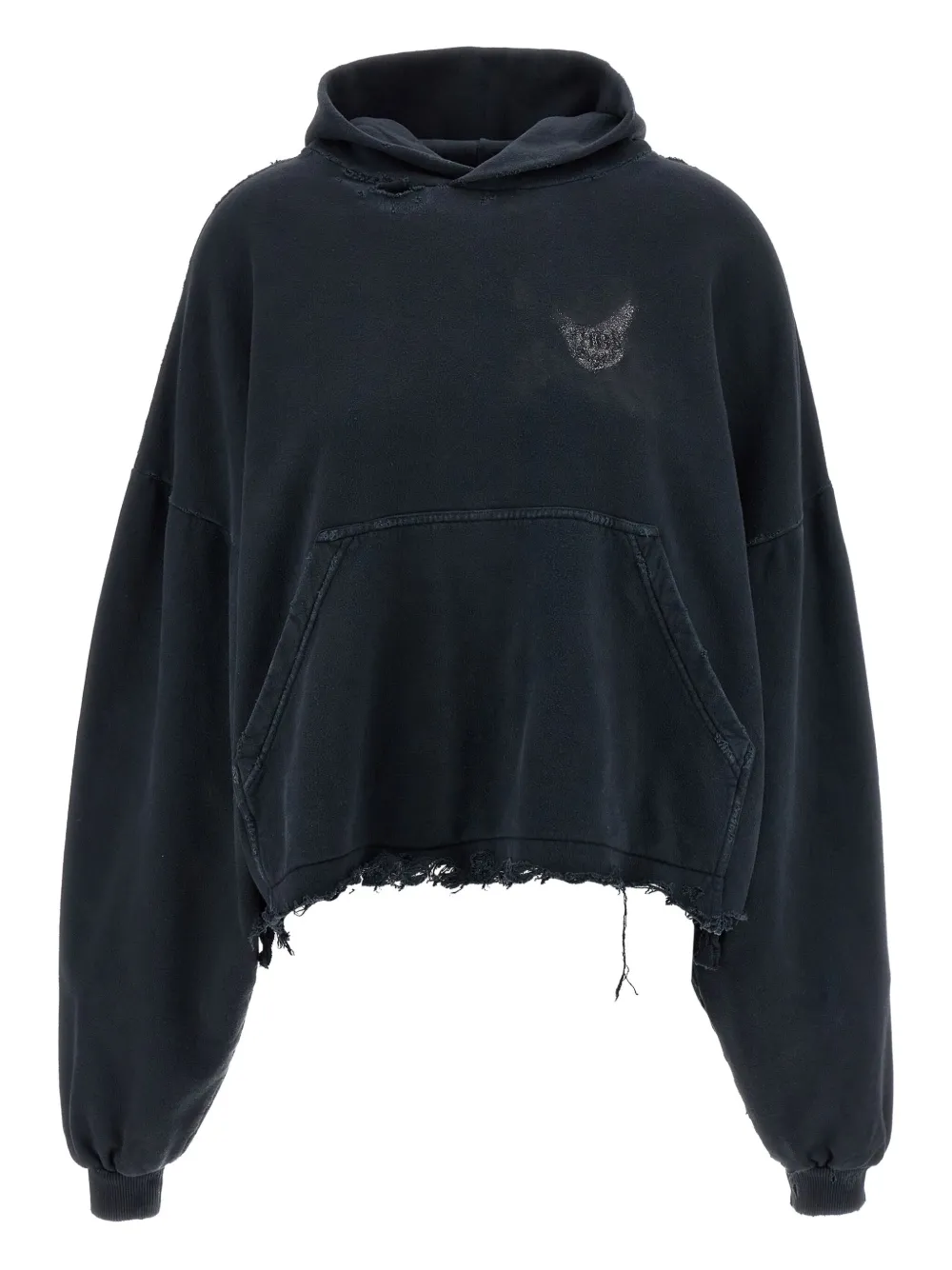 Balenciaga Nail Polish hoodie Zwart
