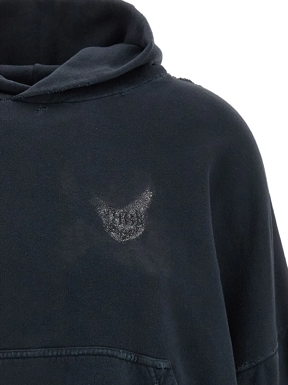 Balenciaga Nail Polish hoodie Zwart