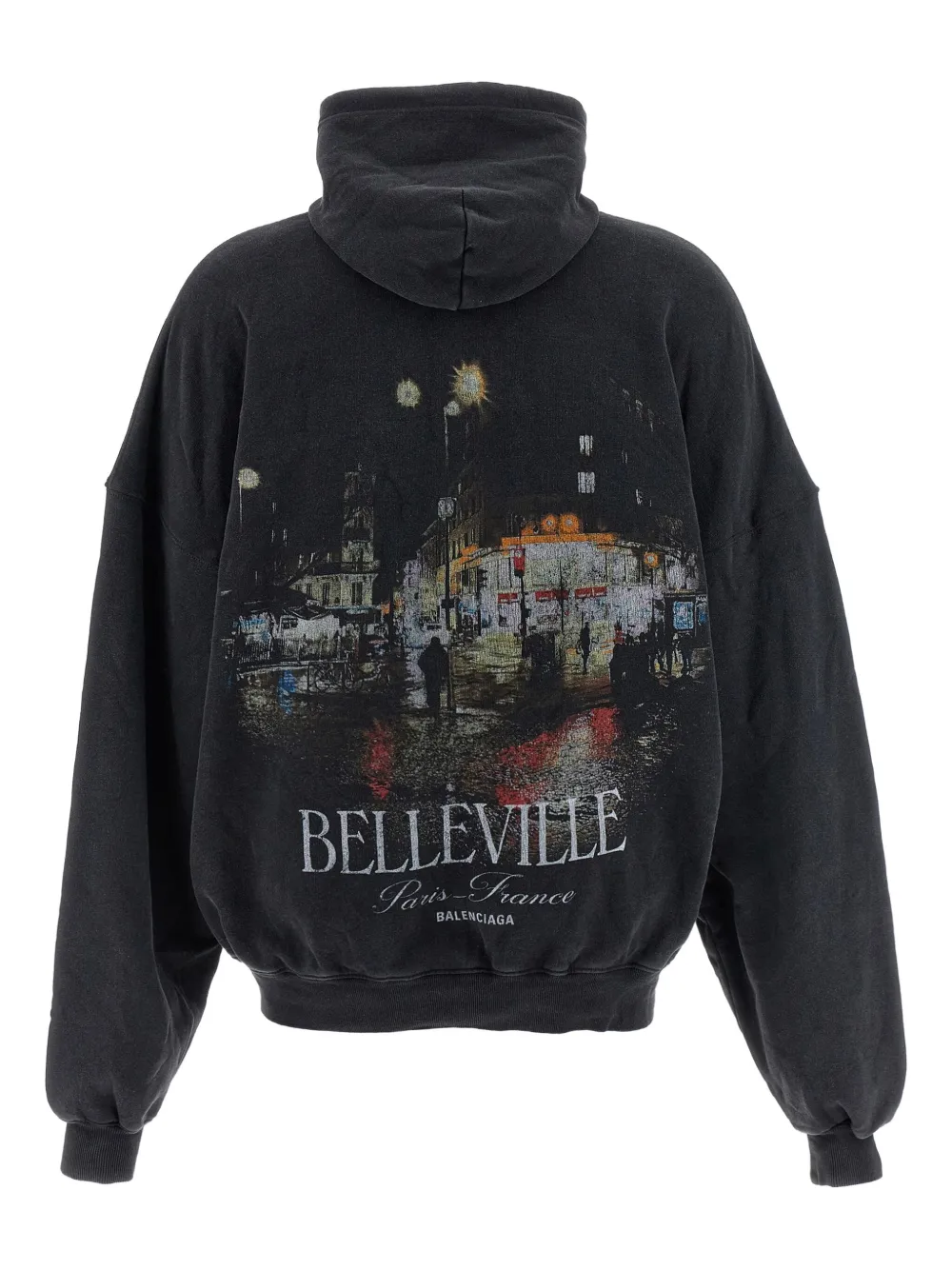 Balenciaga Belleville hoodie Zwart