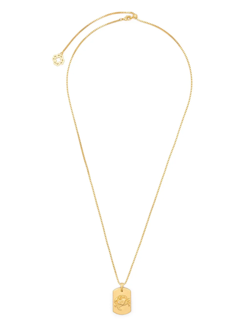 Maje cancer zodiac-design necklace | Gold | Image 1