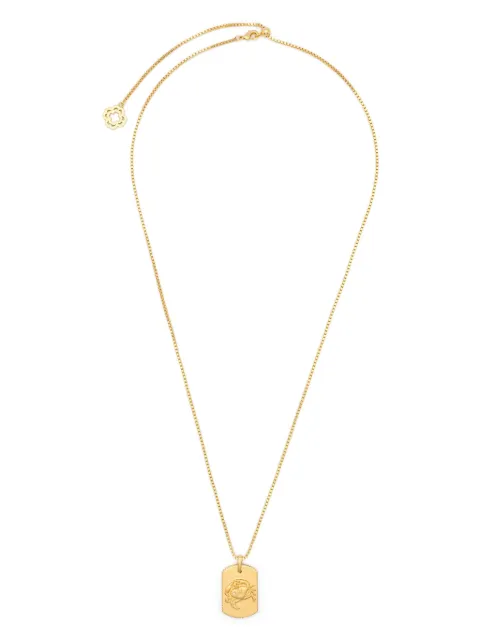 Maje cancer zodiac-design necklace