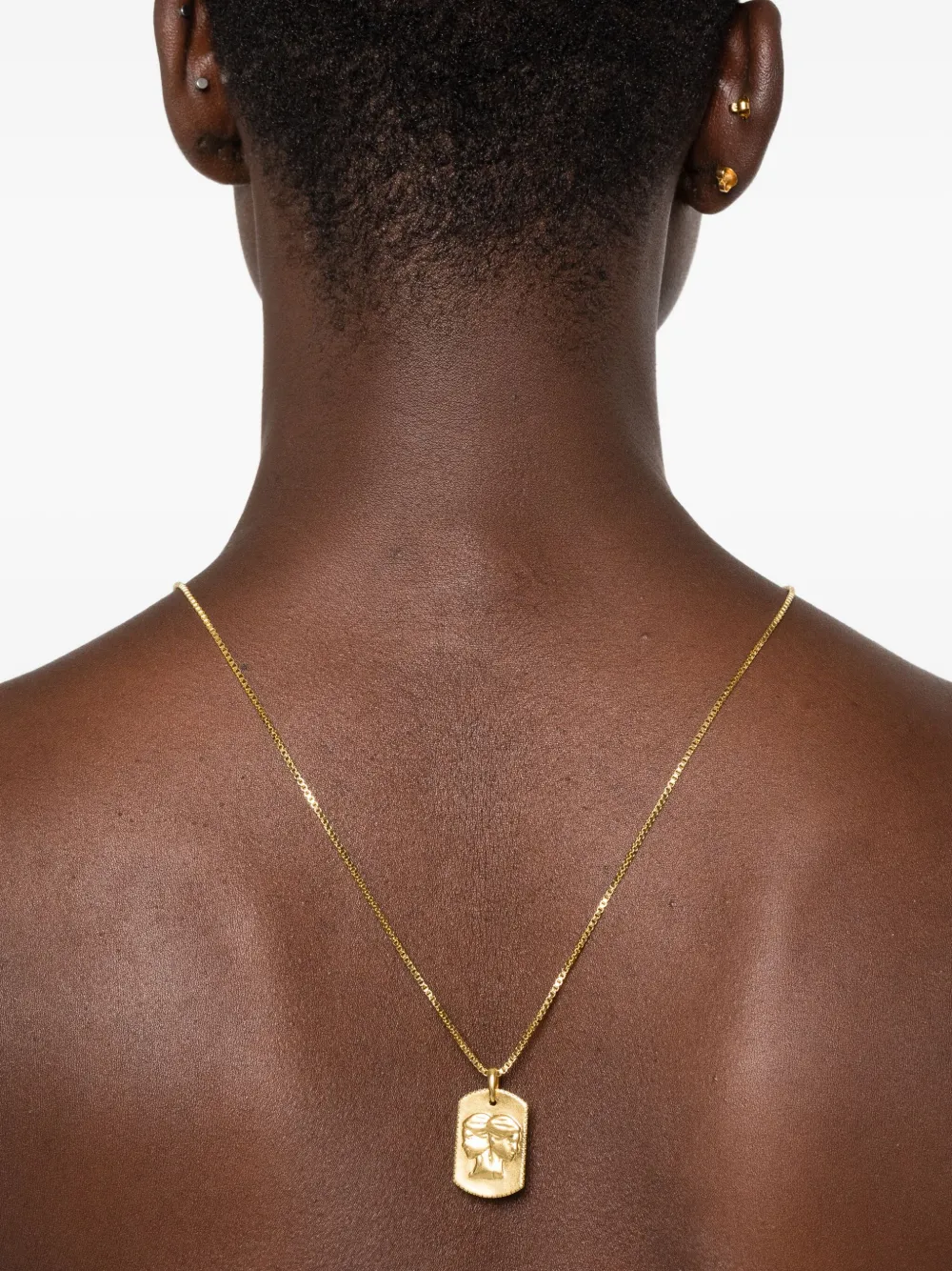 Maje Halsketting met gemini-embleem - Goud