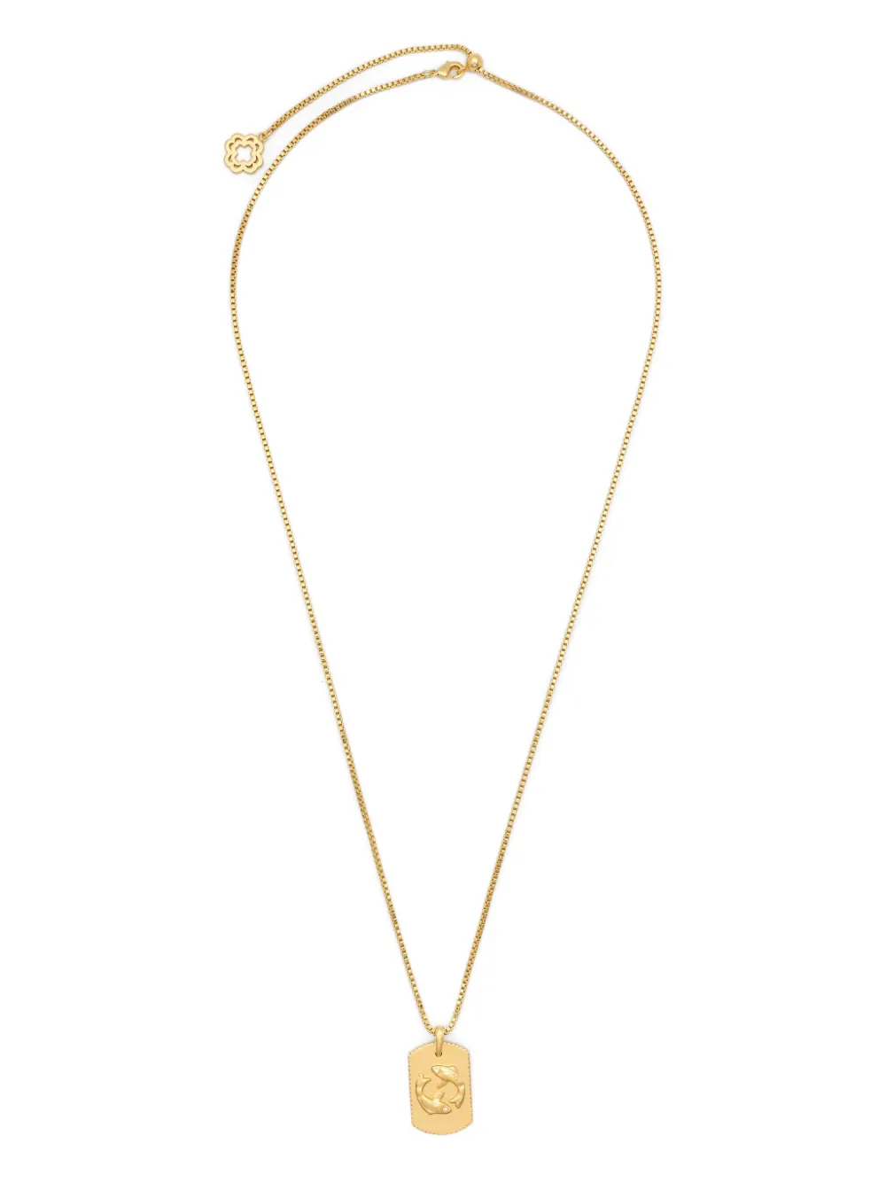 Maje pisces-motif pendant necklace | Gold | Image 1