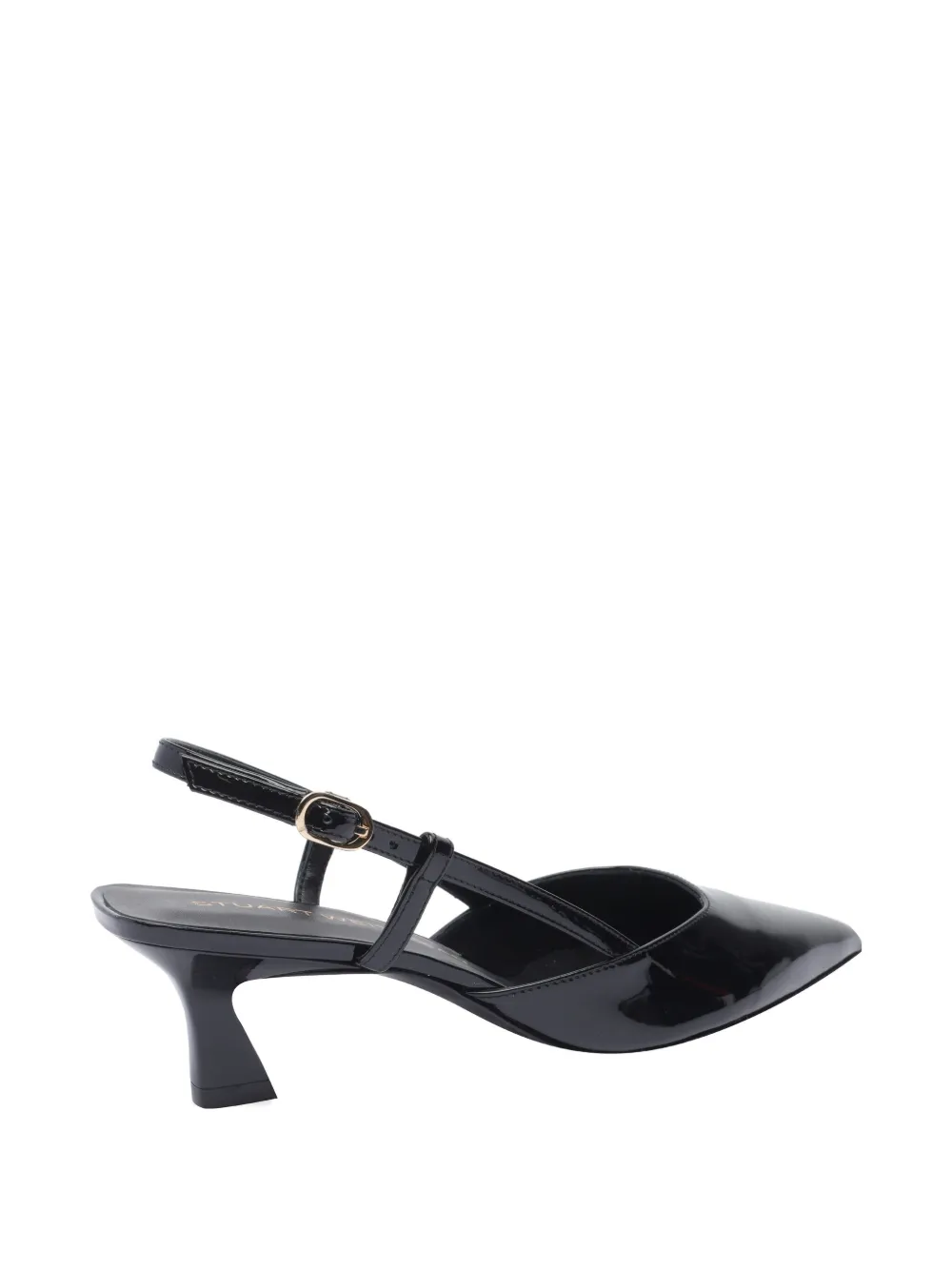 Stuart Weitzman Sandals Pointed Toe Buckle Detail