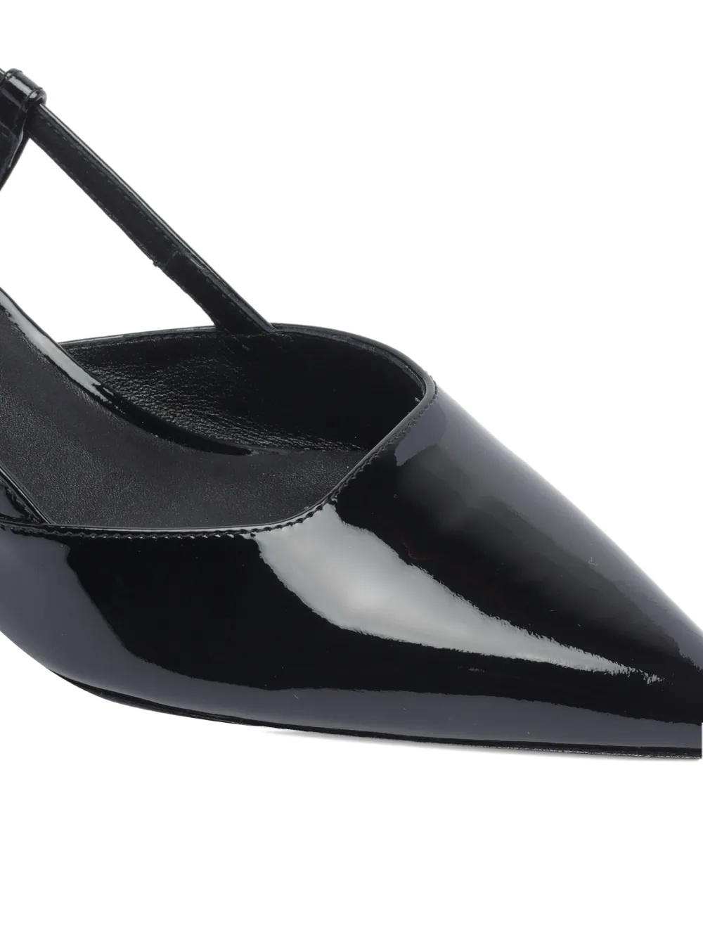 Stuart Weitzman Sandals Pointed Toe Buckle Detail