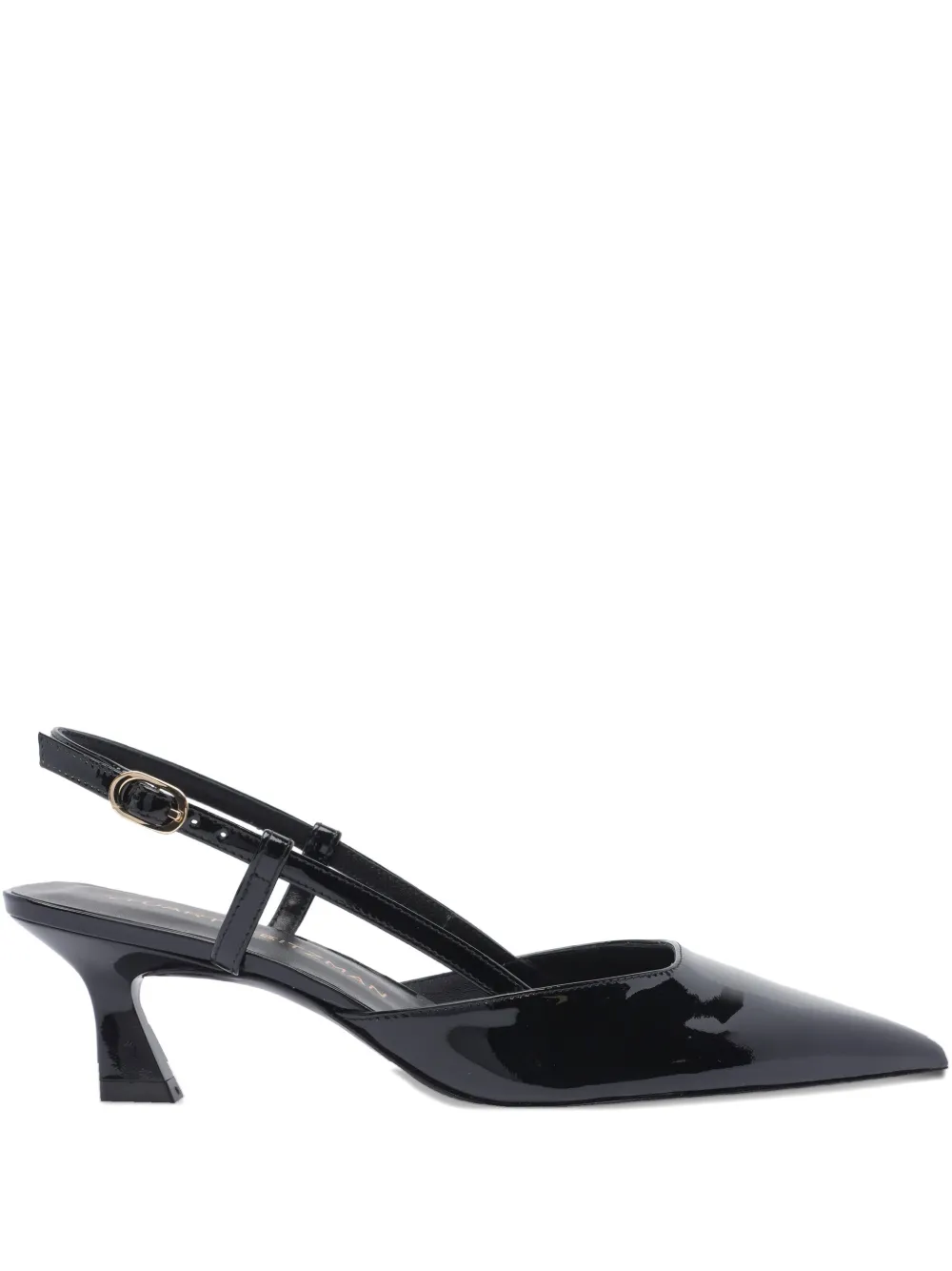 Stuart Weitzman 50mm leather pumps Black