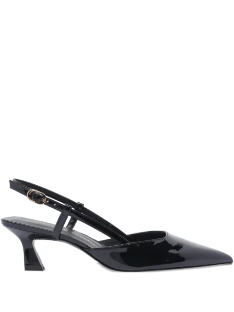 Stuart Weitzman 50mm leather pumps 