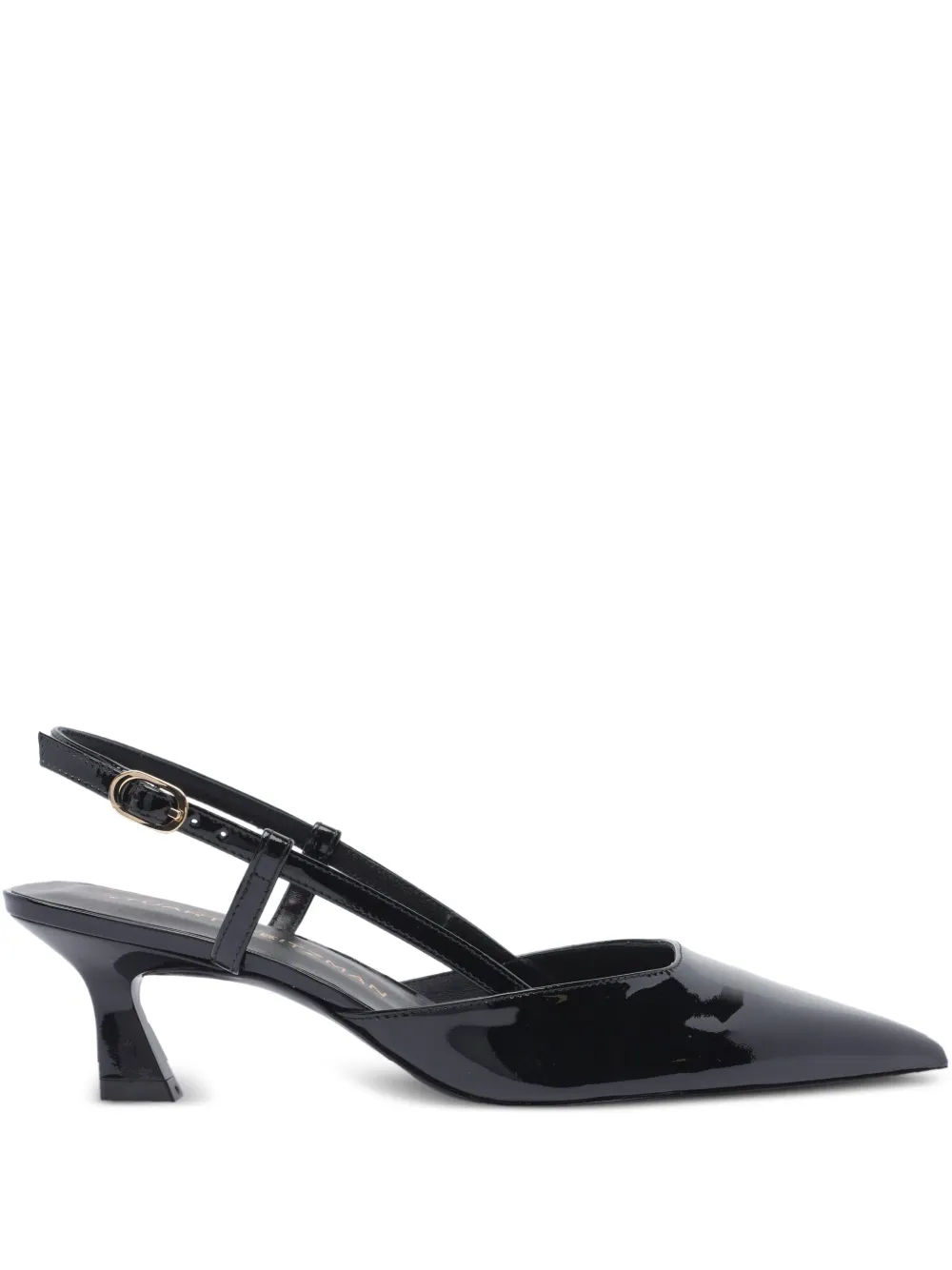 Stuart Weitzman 50mm leather pumps Black