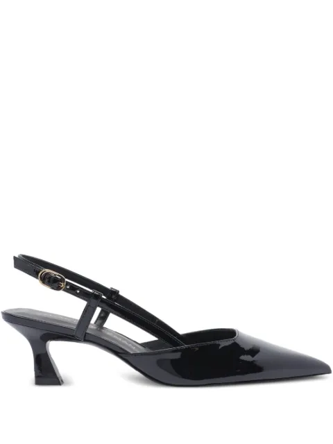 Stuart Weitzman 50mm leather pumps 