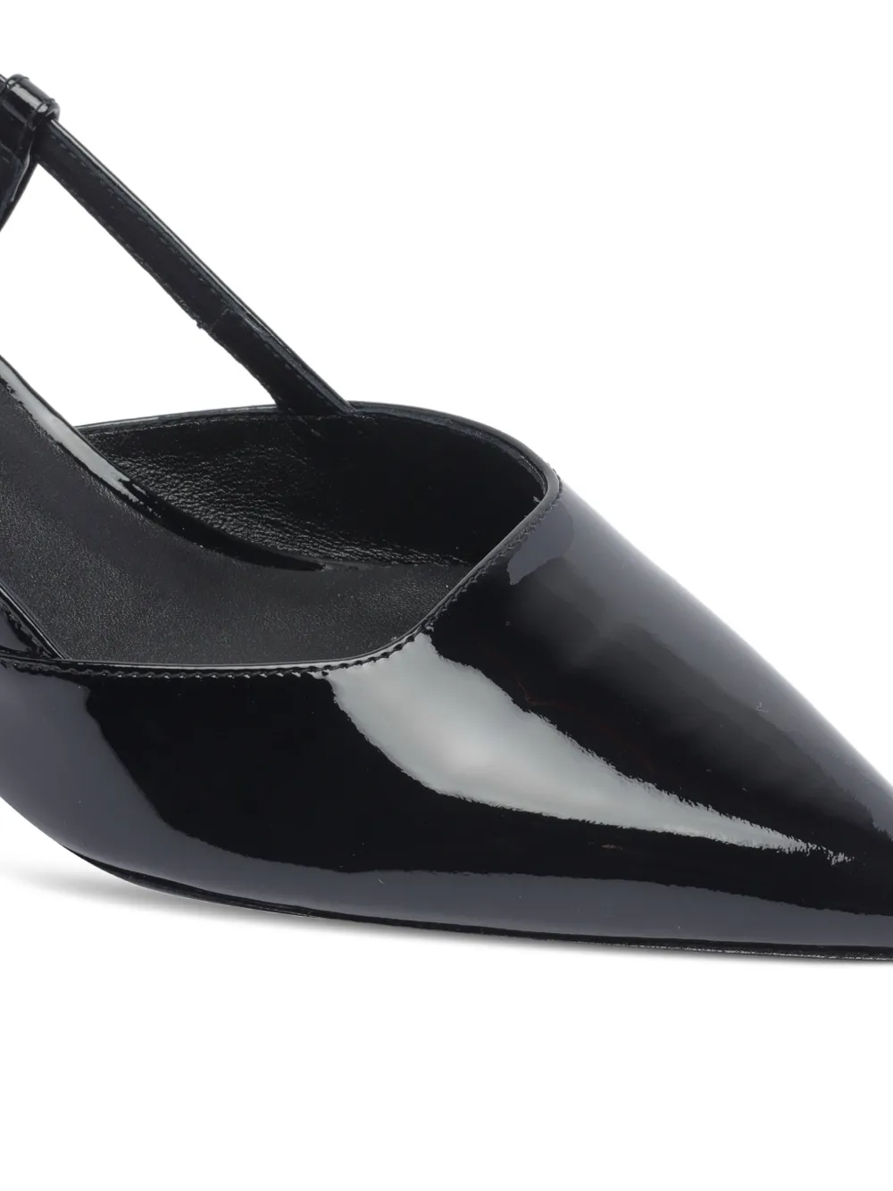 Stuart Weitzman 50mm leather pumps Black
