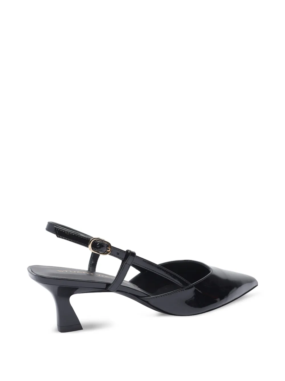 Stuart Weitzman 50mm leather pumps Black
