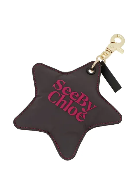 See by Chloé star-shaped keyring
