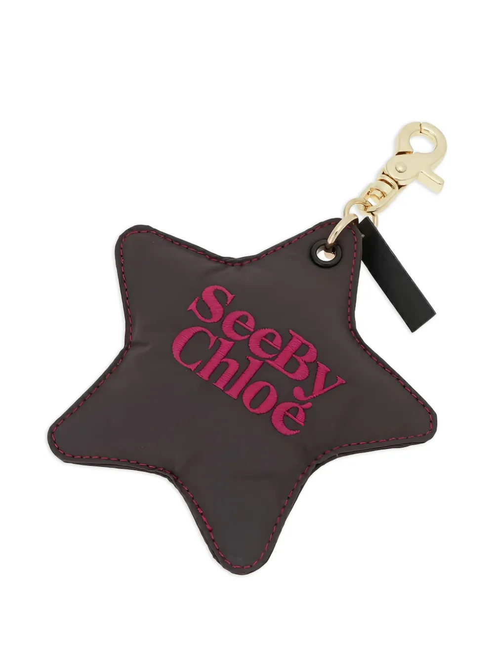 See by Chloé star-shaped keyring Bruin