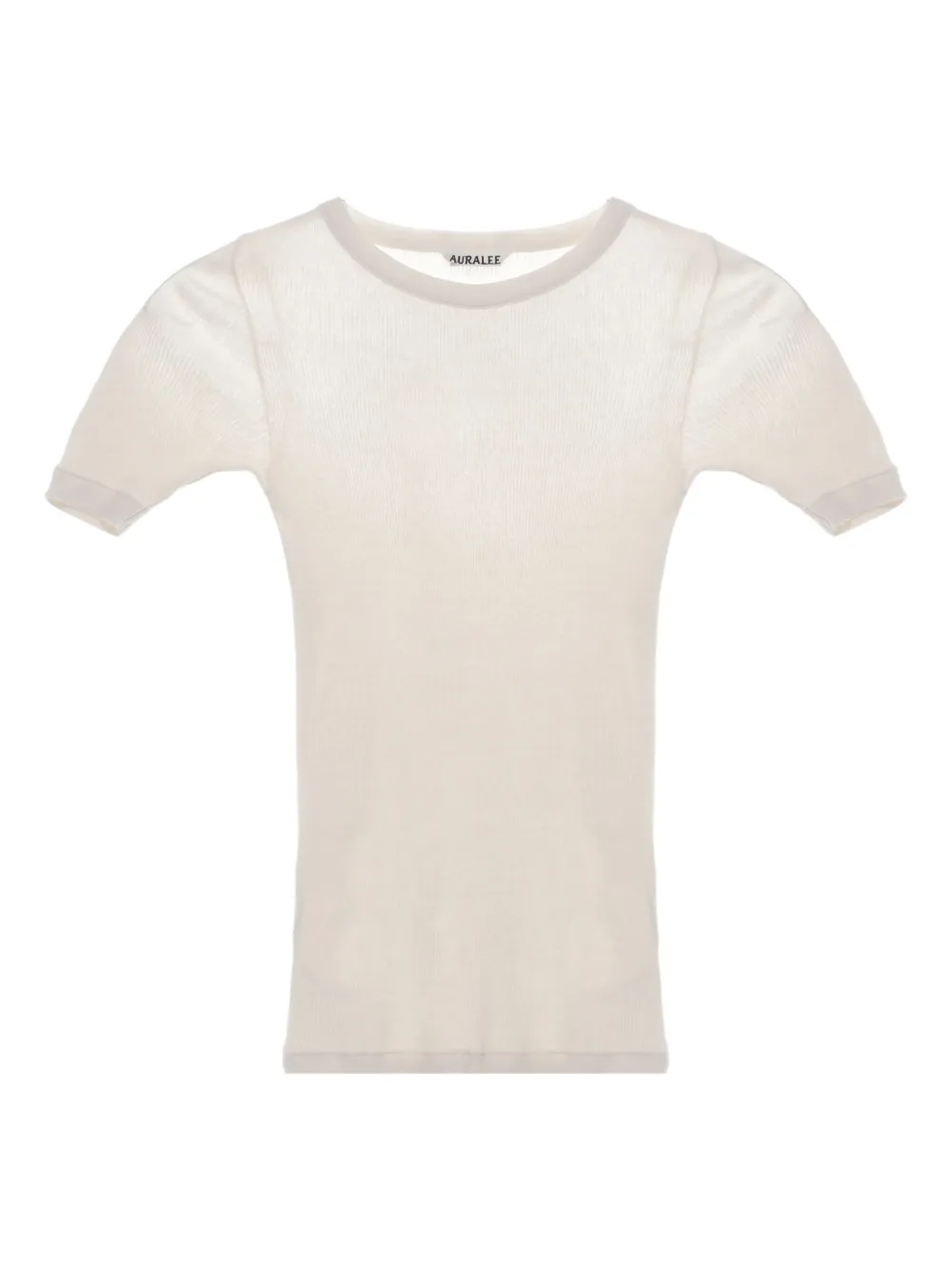 Auralee short-sleeve top | Neutrals | Image 1