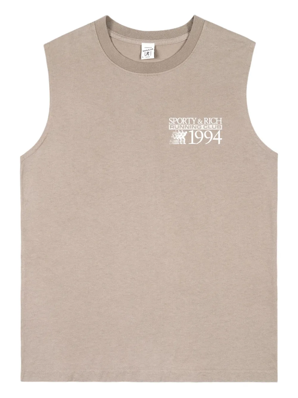 Sporty & Rich crew-neck tank top | Neutrals | Image 1