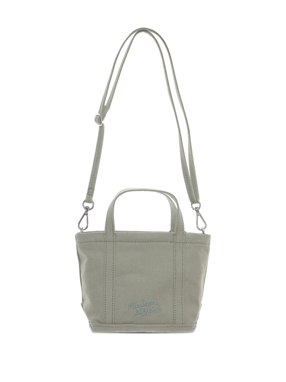 MAISON KITSUNÉ MINI FOX HEAD TOTE BAG