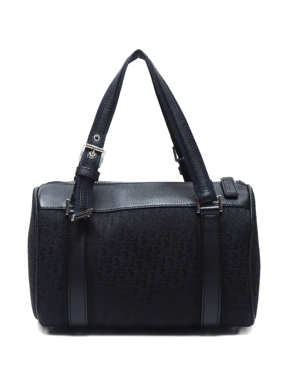 Pre-owned Dior 2000-2010 Mini Street Chic Boston Bag In Black