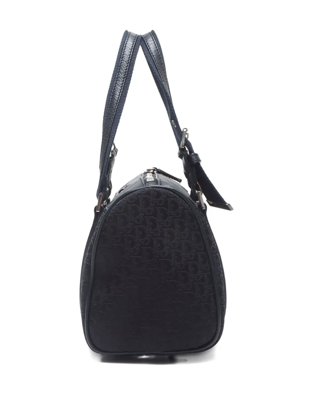 Pre-owned Dior 2000-2010 Mini Street Chic Boston Bag In Black