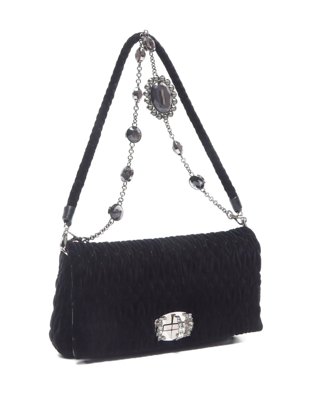Pre-owned Miu Miu 2010-2020 Matelassé Shoulder Bag