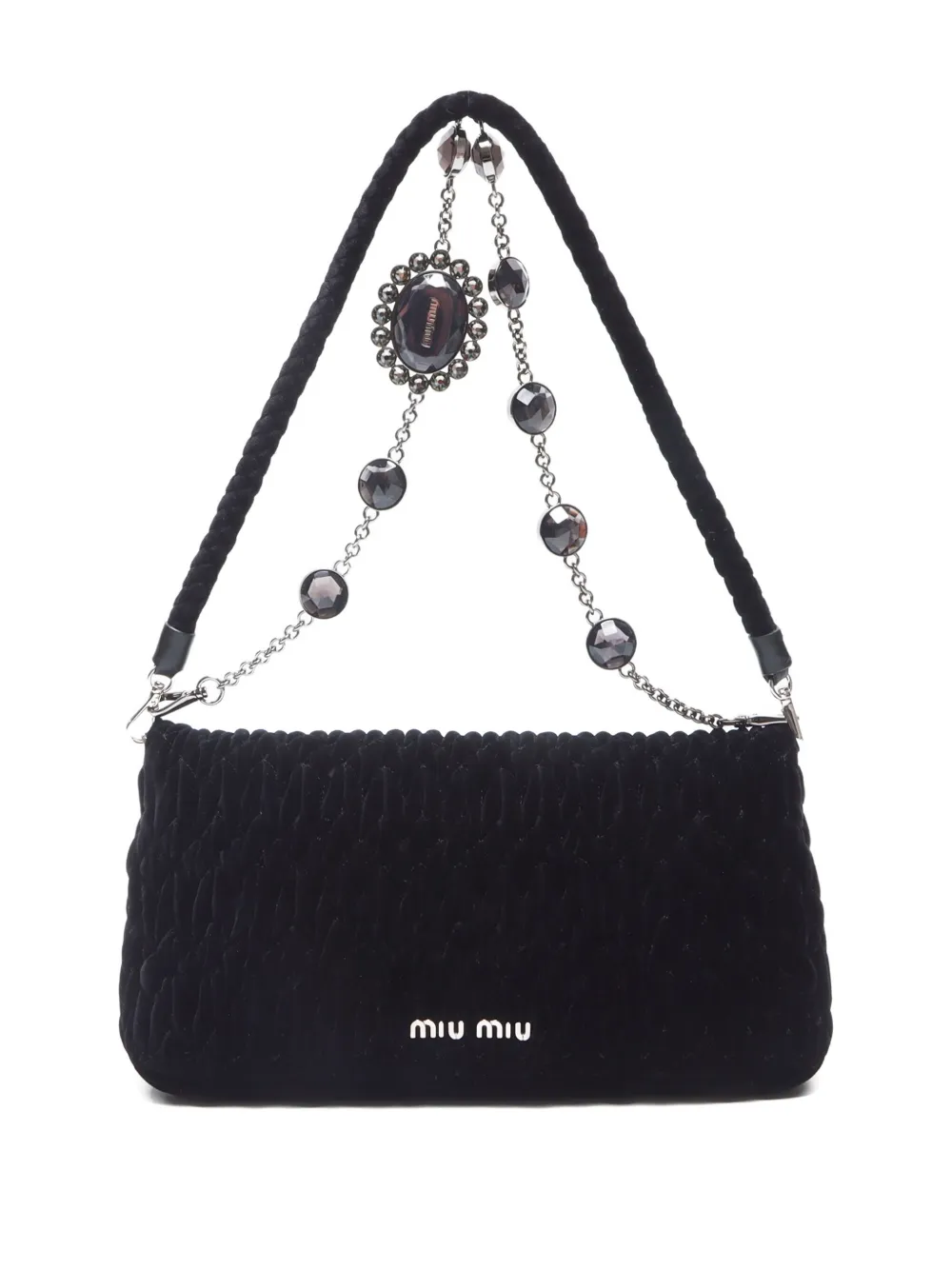 Miu Miu Pre-Owned 2010-2020 matelassé shoulder bag | Image 2