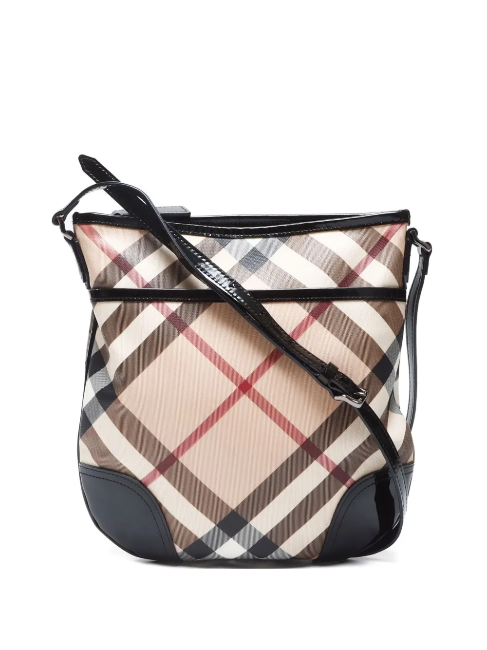 Burberry Pre-Owned 2000-2015 Nova Check-pattern shoulder bag | Neutrals | Image 1