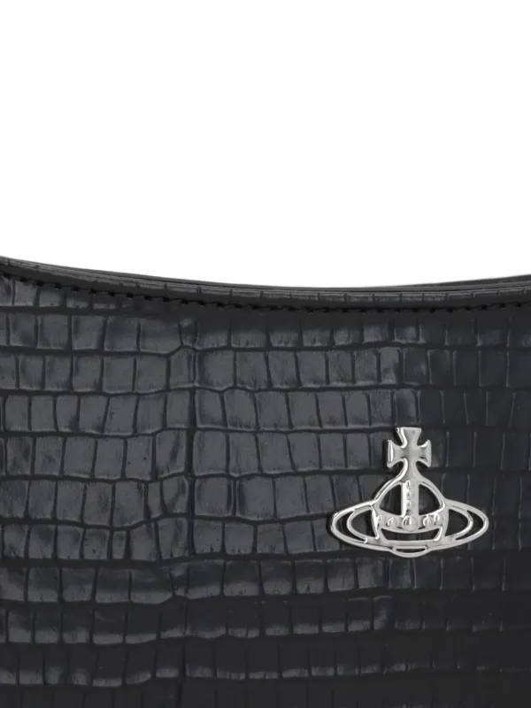 Vivienne Westwood正規品/送料関税込み TASHA shoulder bag Tasha faux leather shoulder bag in black - Vivienne Westwood