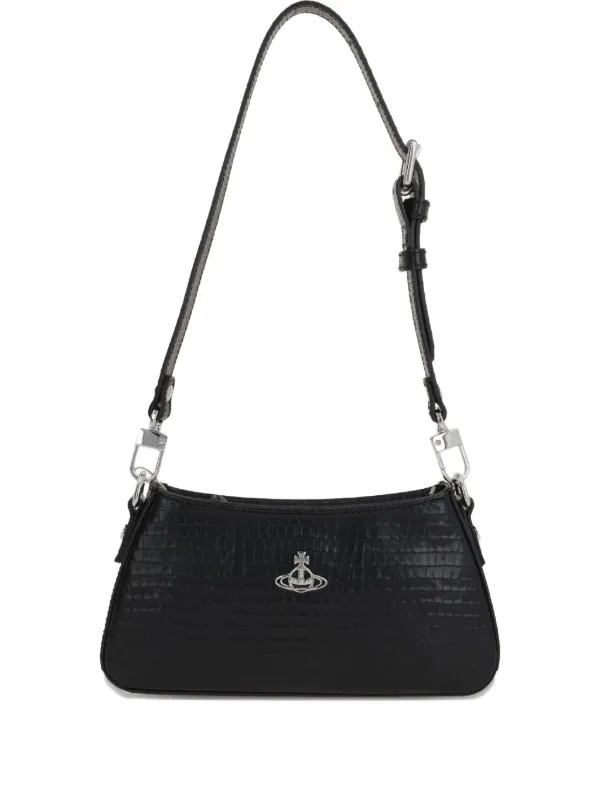 【Vivienne Westwood】新作 Tasha クロコ調ミニショルダーバッグ Vivienne Westwood Tasha クロコパターン ショルダーバッグ
