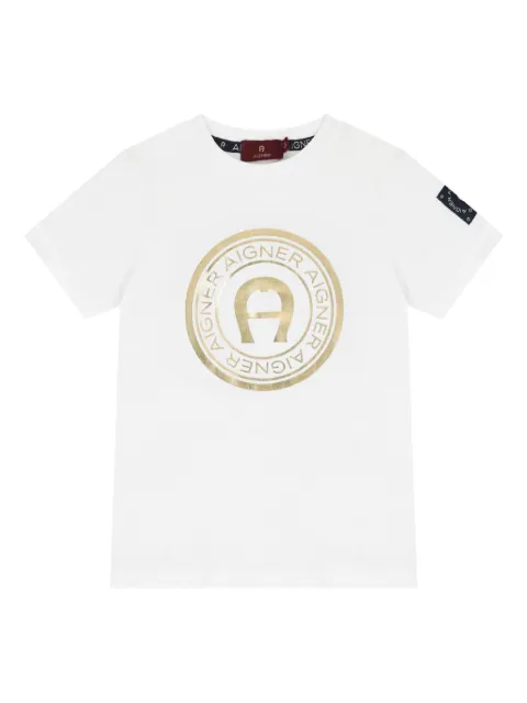 Aigner Kids cotton T-shirt