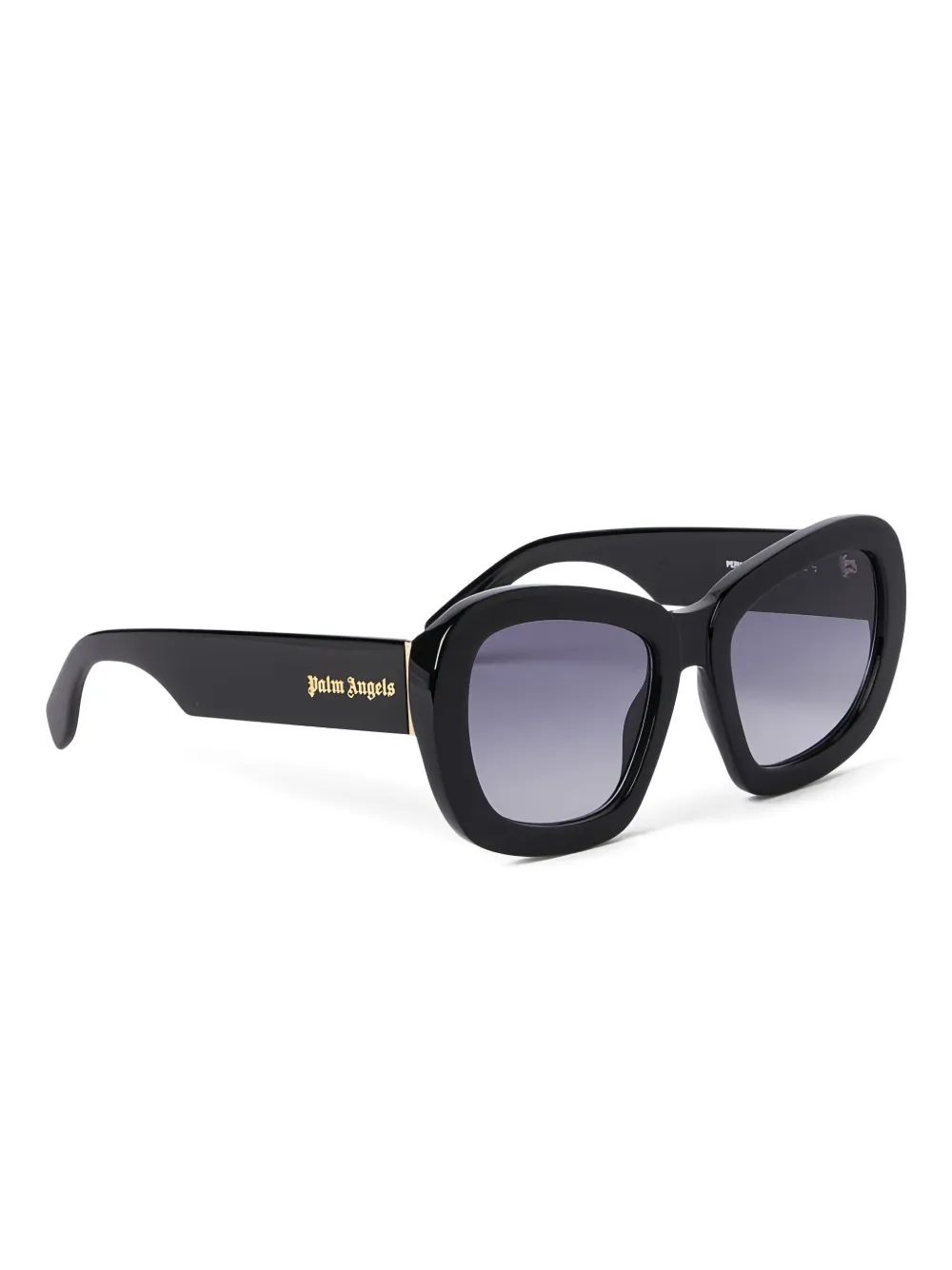 Palm Angels Eyewear Moon round sunglasses - Zwart