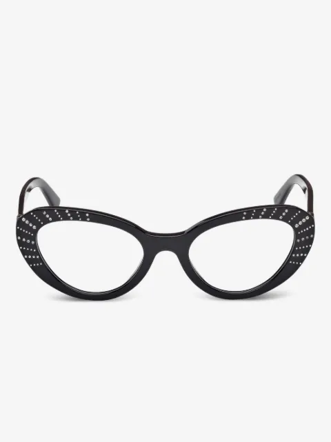 GUESS EYEWEAR embellished cat-eye glasses