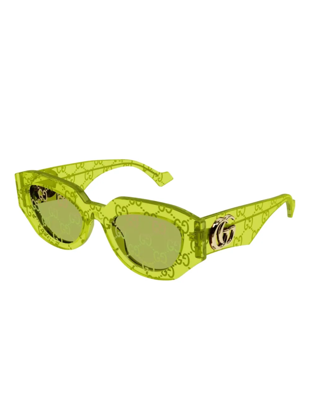 Gucci Eyewear Double G sunglasses - Groen