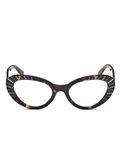 GUESS EYEWEAR lentes de sol con armazón cat eye y apliques