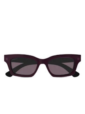 Gucci Eyewear キャットアイ サングラス | パープル | FARFETCH JP