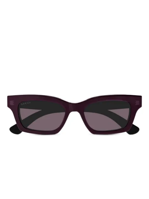 Gucci Eyewear lentes de sol con armazón rectangular