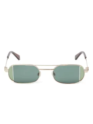 Off-White Eyewear スクエアフレーム サングラス | グレー | FARFETCH JP