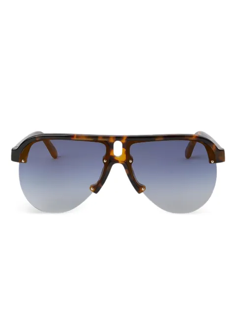 Palm Angels Eyewear Trinity tortoiseshell sunglasses