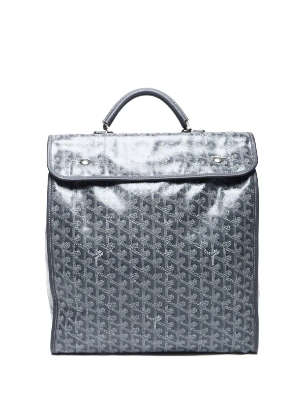 Goyard Pre-Owned 2021-2024 Saint Léger Backpack | Grey | FARFETCH