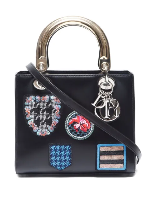 Christian Dior Pre-Owned 2014 medium Lady Dior tote bag