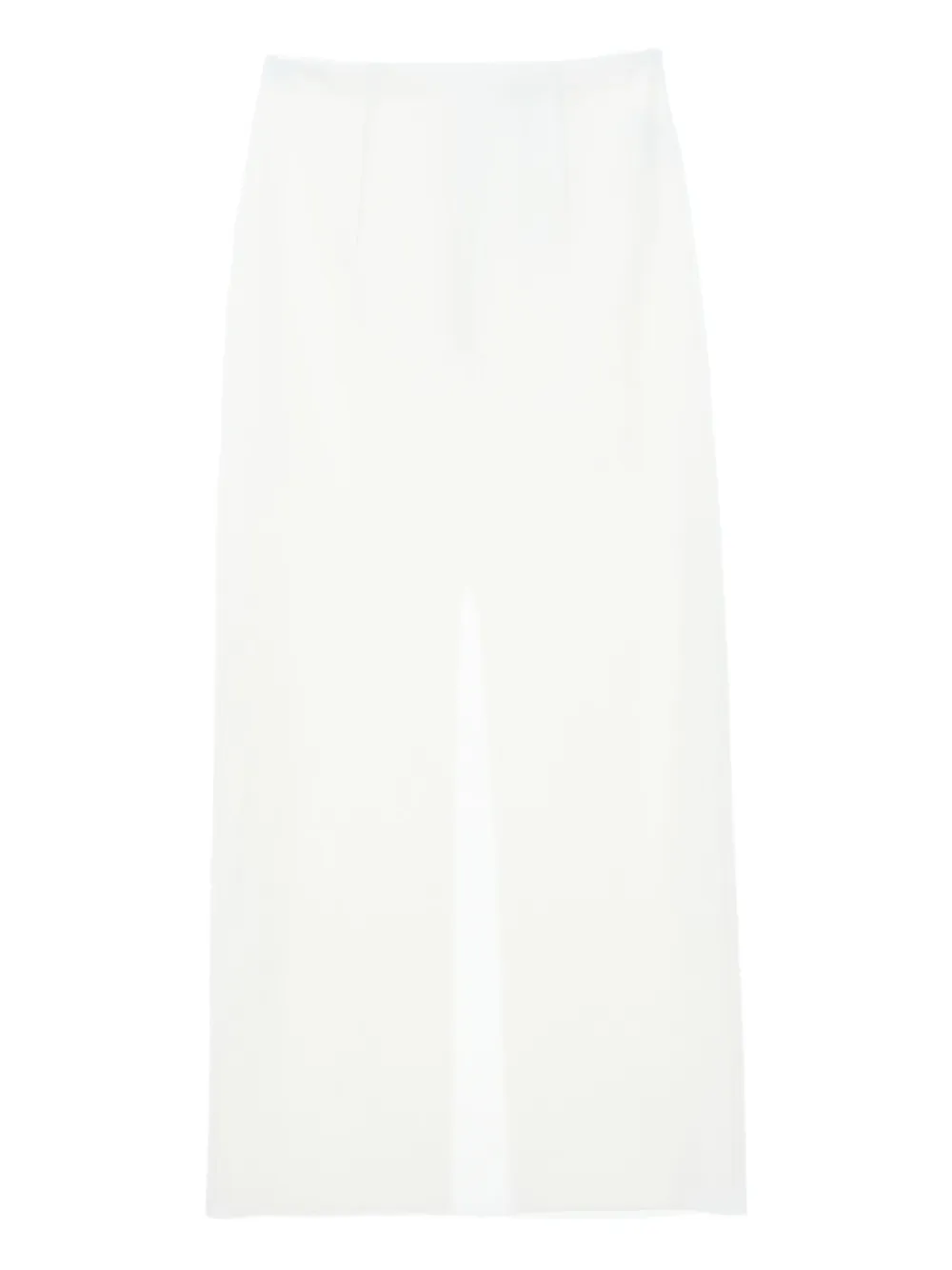 Auralee slit midi skirt | Neutrals | Image 1