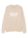 Sporty & Rich USA Wellness Club crewneck sweatshirt - Neutrals